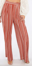 Load image into Gallery viewer, Wide leg stripe Trouser
