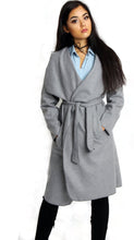 Light grey waterfall coat hotsell