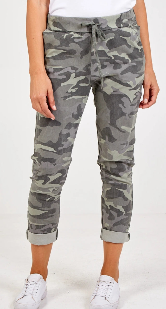 Stretch Camouflage Trouser