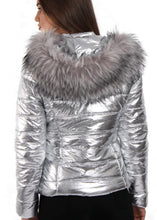 Load image into Gallery viewer, Metallic Silver Jacket
